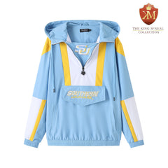 Southern University Blue Windbreaker Tech Pullover(Unisex)