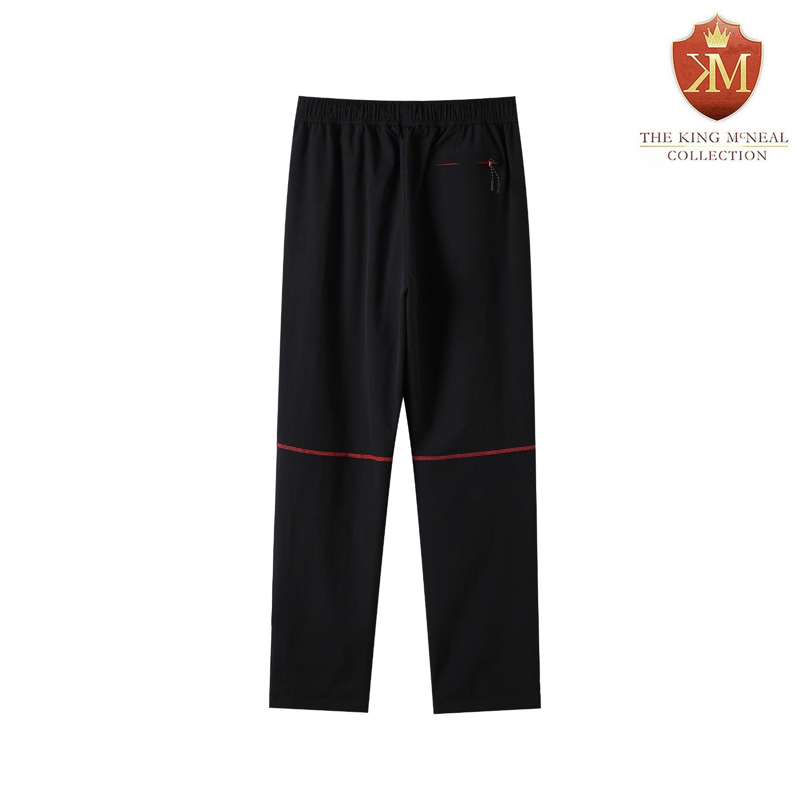 Delta Black Windbreaker Tech Pants (Unisex)