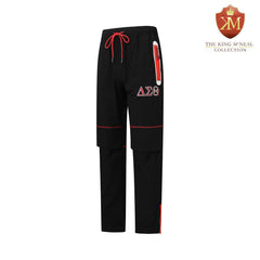 Delta Black Windbreaker Tech Pants (Unisex)