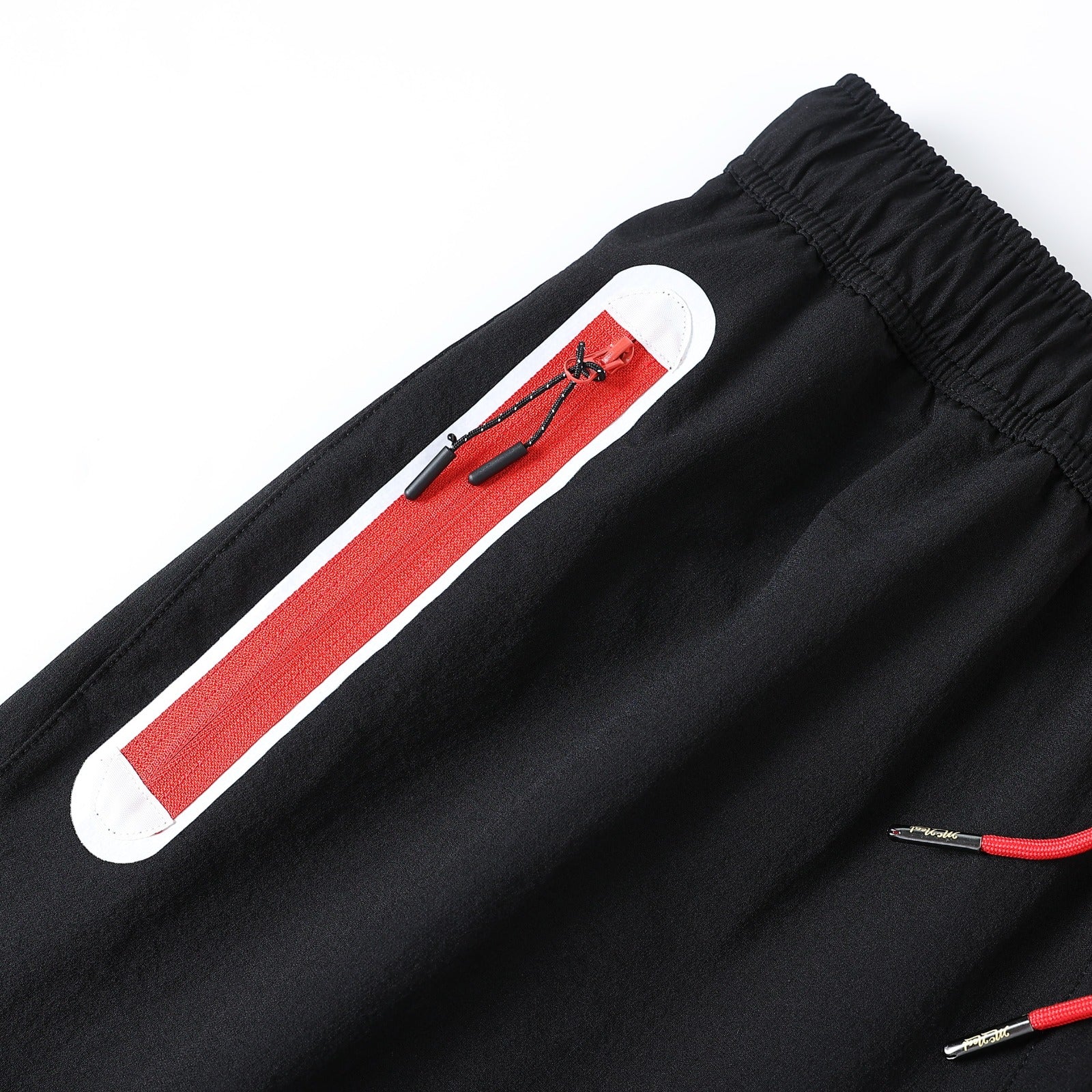 Delta Black Windbreaker Tech Pants (Unisex)