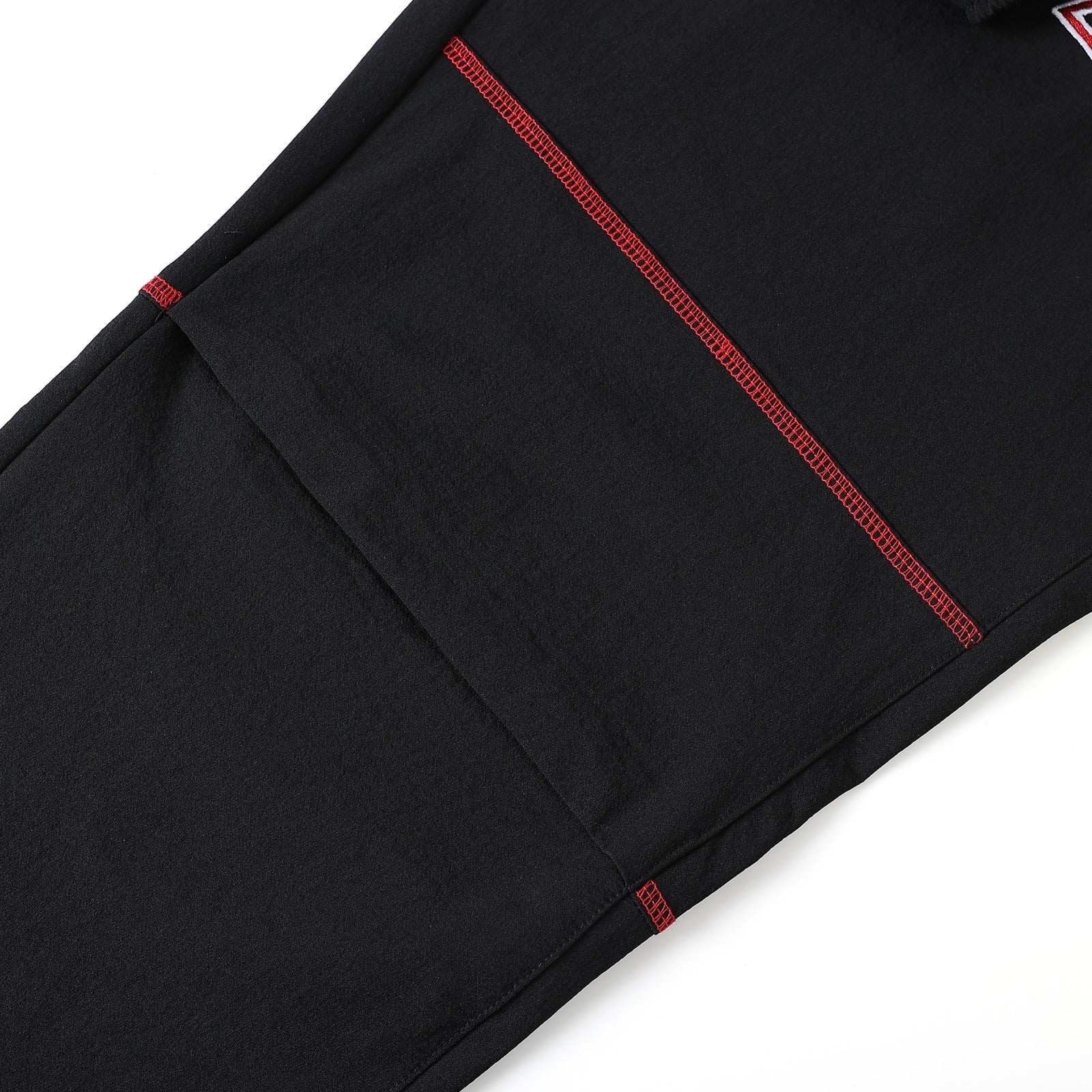 Delta Black Windbreaker Tech Pants (Unisex)