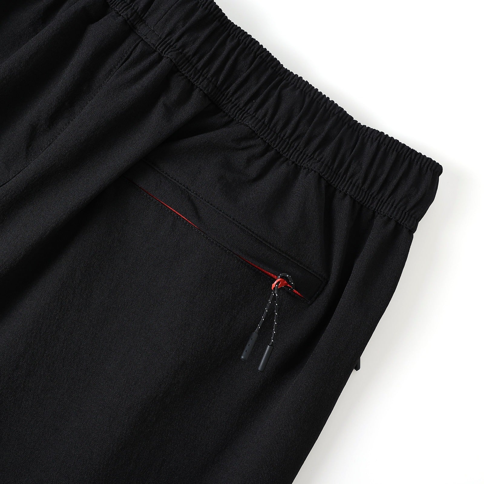 Delta Black Windbreaker Tech Pants (Unisex)