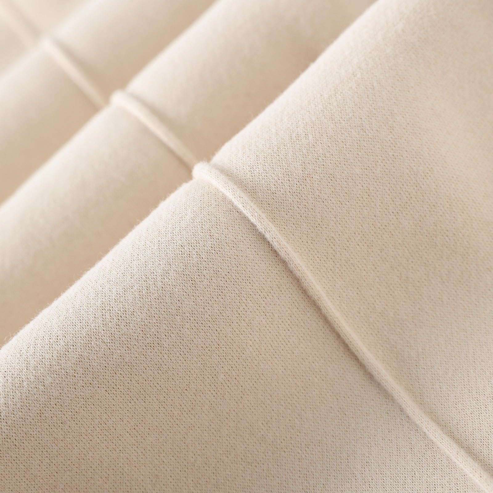 Neutral & Purple Pleated Fleece Pants
