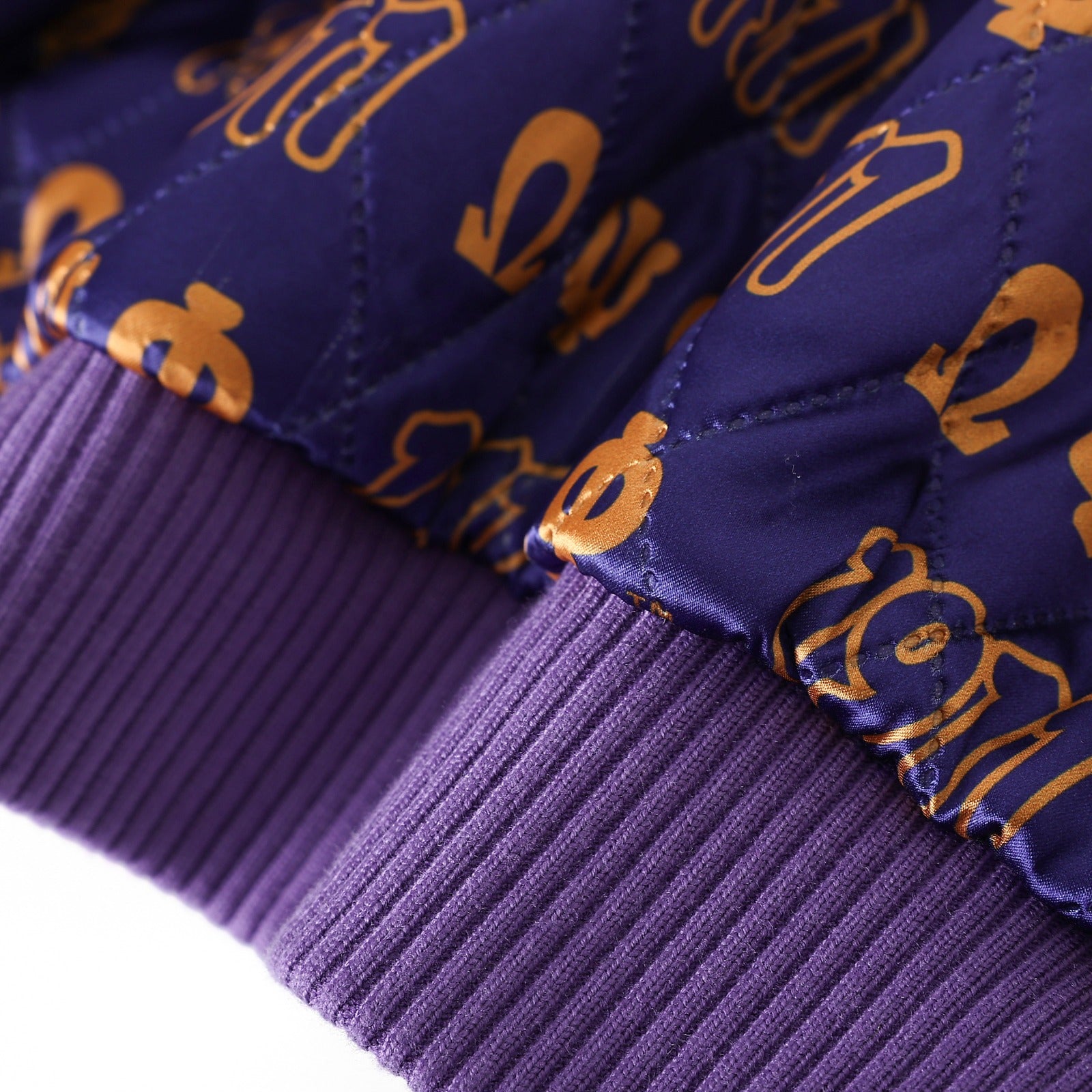 Omega Psi Phi Neutral Wool And Leather Letterman Jacket