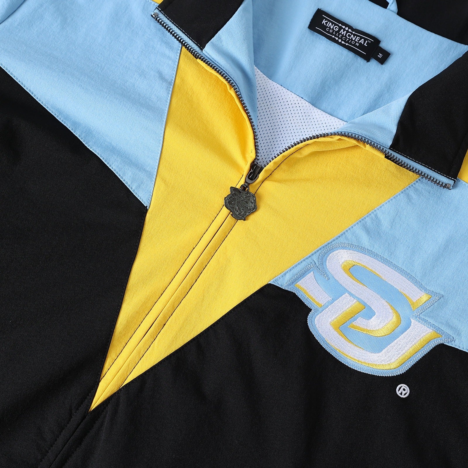 Southern University Black Full Zip Windbreaker Tech