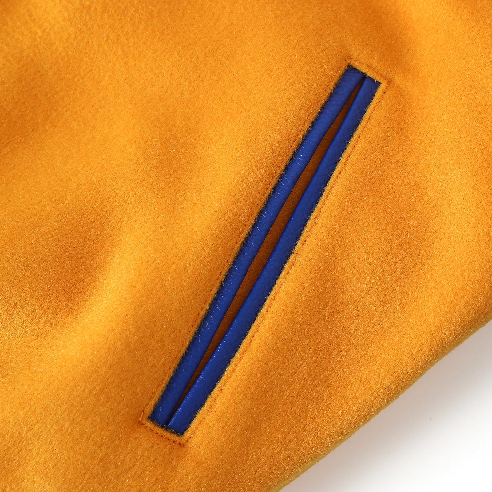 Sigma Gamma Rho Gold Wool And Leather Letterman Jacket
