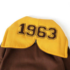 Iota Brown Prep Hoodie
