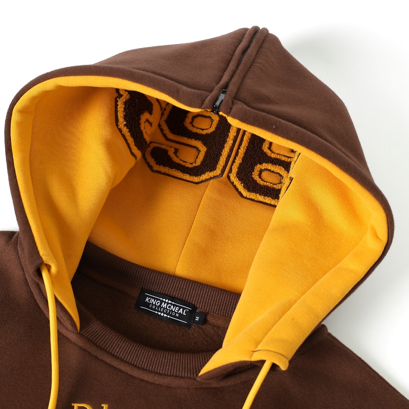 Iota Brown Prep Hoodie