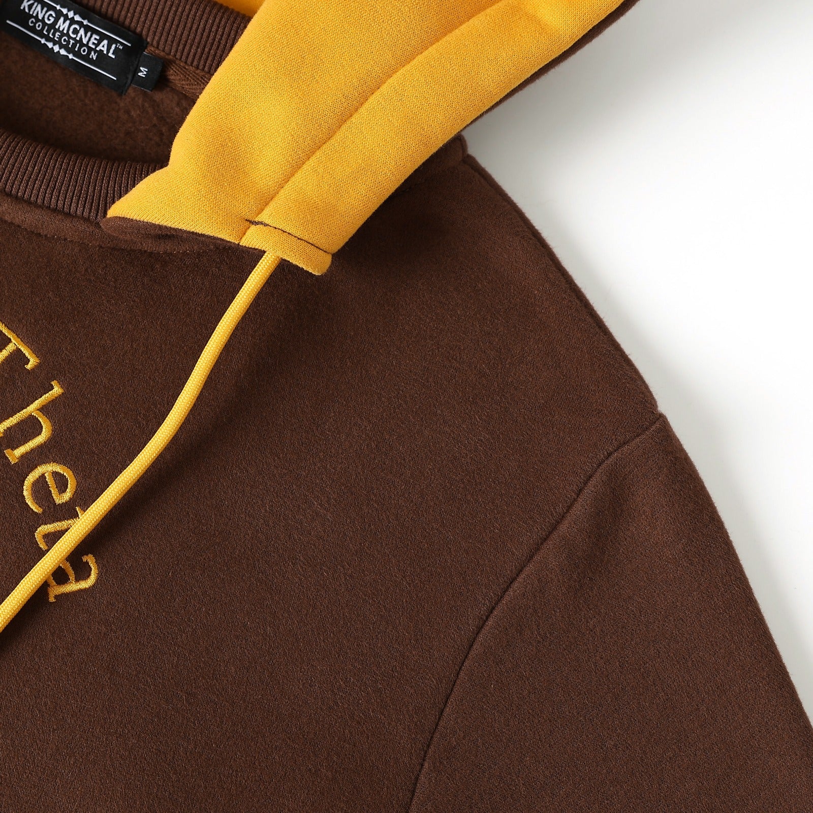 Iota Brown Prep Hoodie