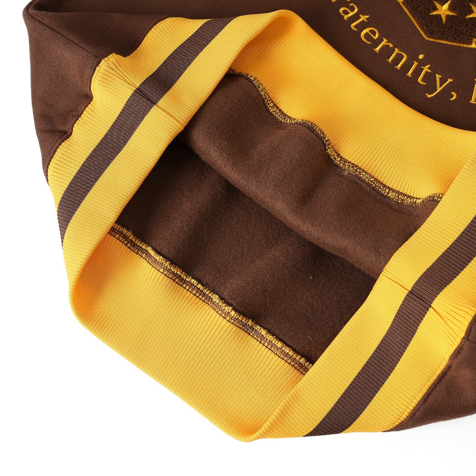 Iota Brown Prep Hoodie