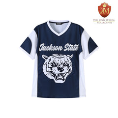 Jackson State University Blue Football Jersey (Unisex)