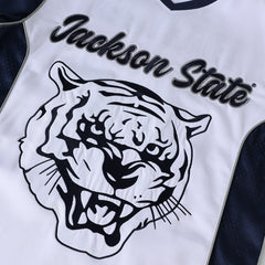 Jackson State University White Football Jersey (Unisex)