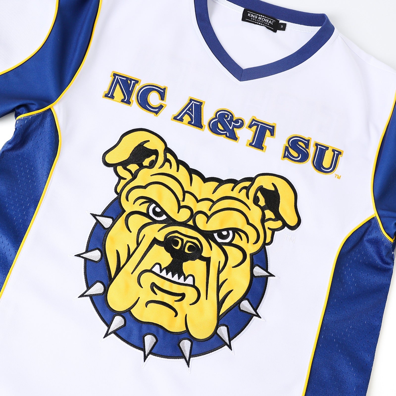 North Carolina A&T White Football Jersey (Unisex)