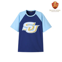 Southern Navy Premium Chenille Raglan Shirt (Unisex)