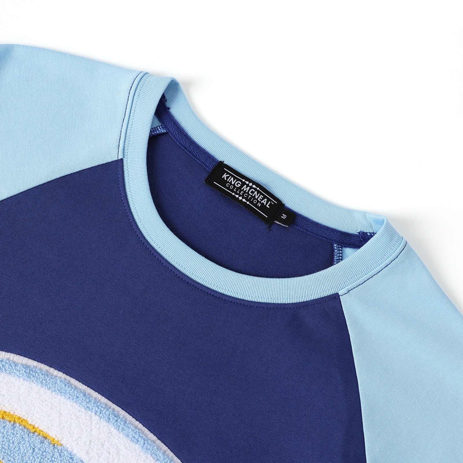 Southern Navy Premium Chenille Raglan Shirt (Unisex)