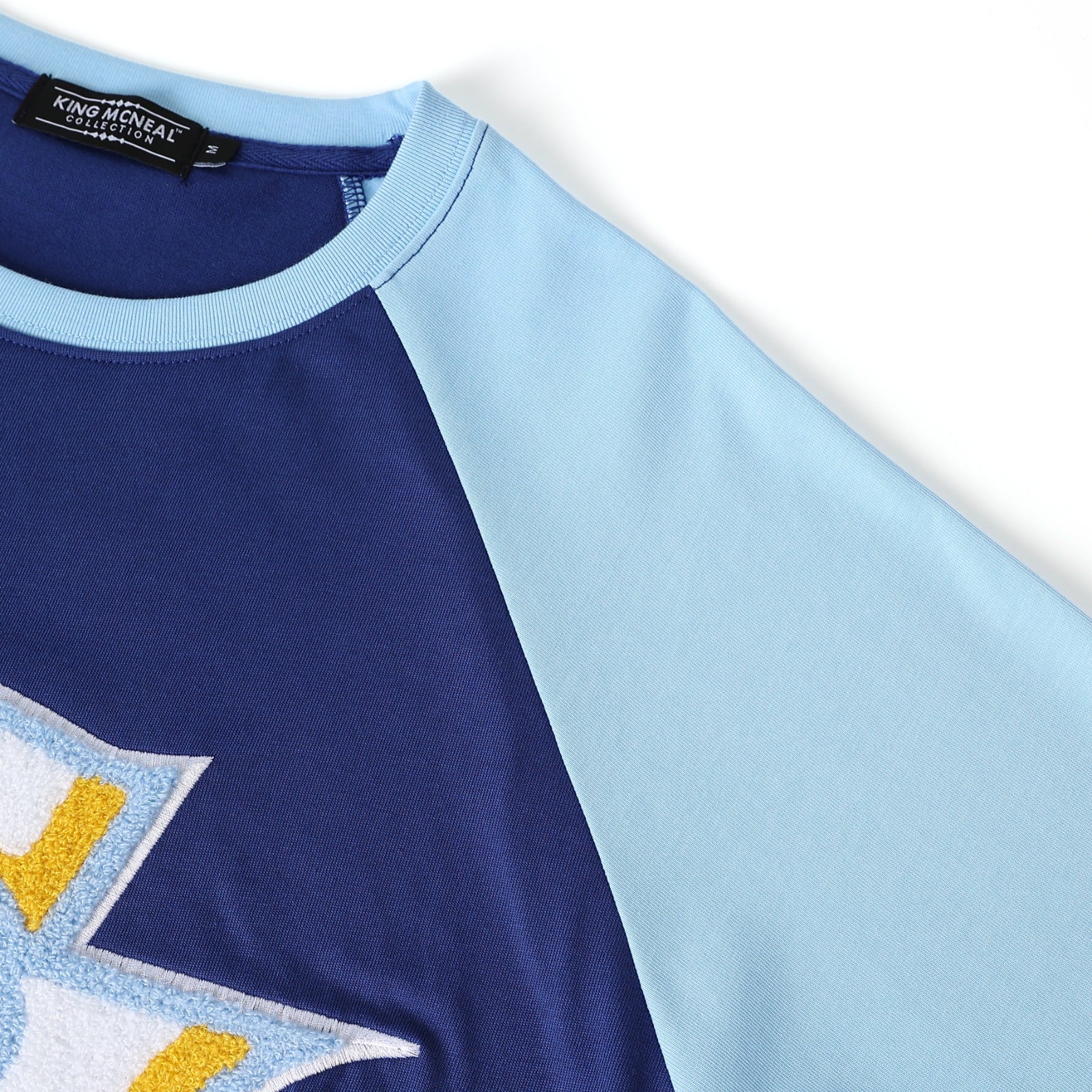 Southern Navy Premium Chenille Raglan Shirt (Unisex)