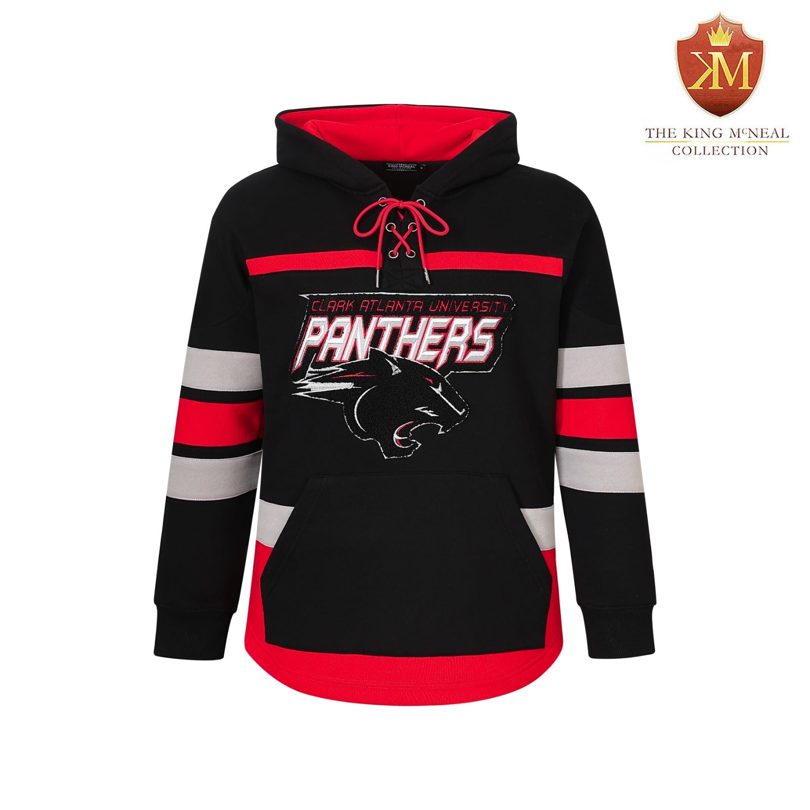 Clark Atlanta Black Hockey Hoodie