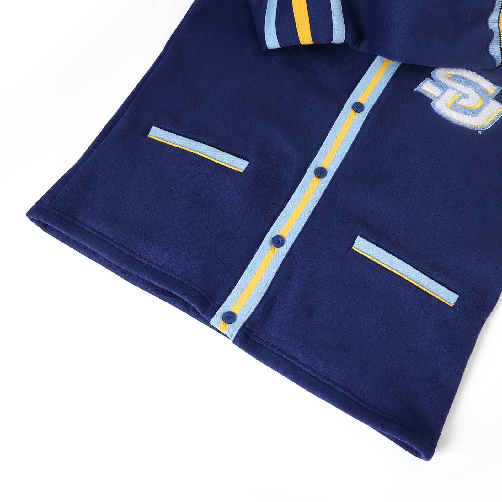 Southern University Navy Fleece Cardigan