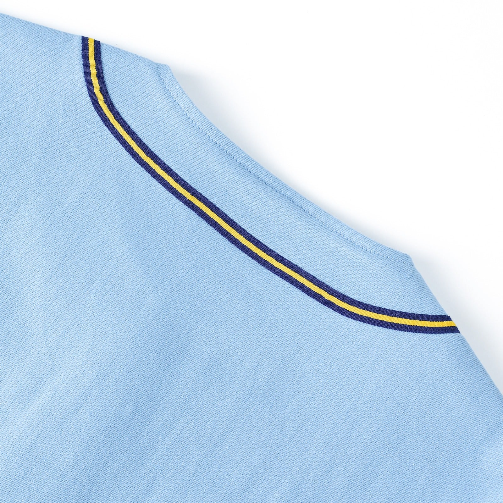 Southern Jaguars Columbia Blue Button Up Baseball Jersey (Unisex)