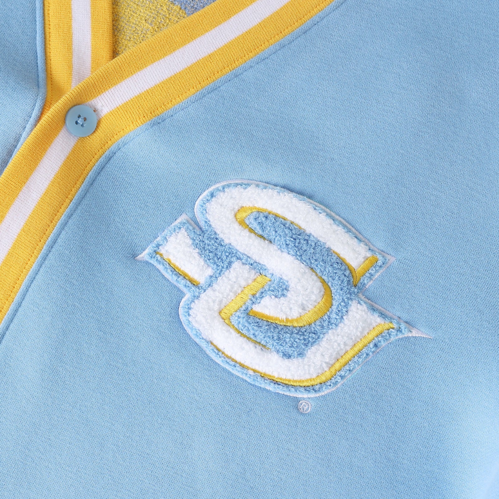 Southern University Columbia Blue Fleece Cardigan (Unisex)