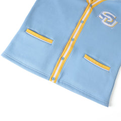 Southern University Columbia Blue Fleece Cardigan (Unisex)