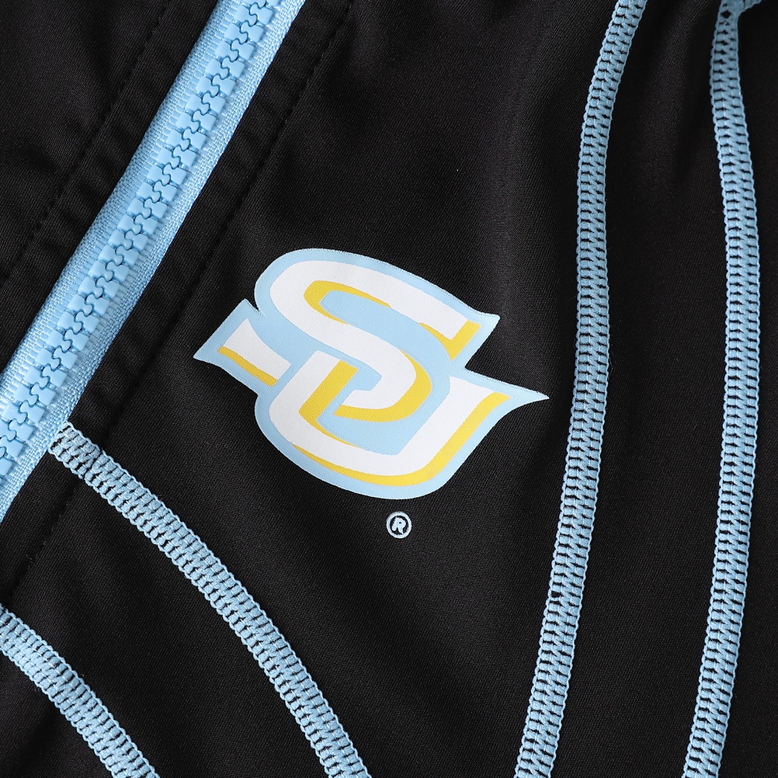 Southern University Black Full Zip Yoga Jacket