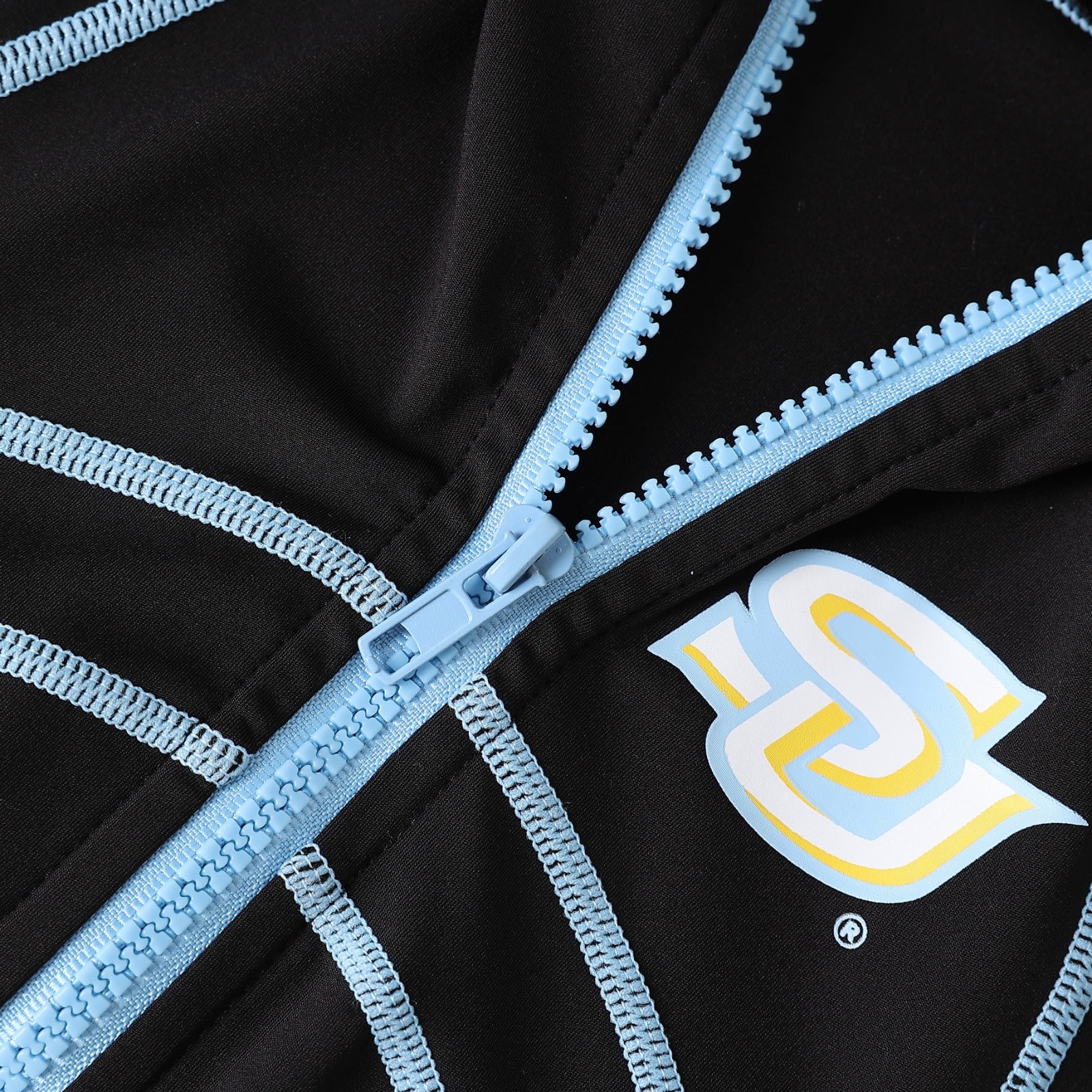 Southern University Black Full Zip Yoga Jacket