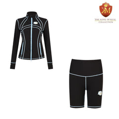 Southern University Black Full Zip Yoga Jacket