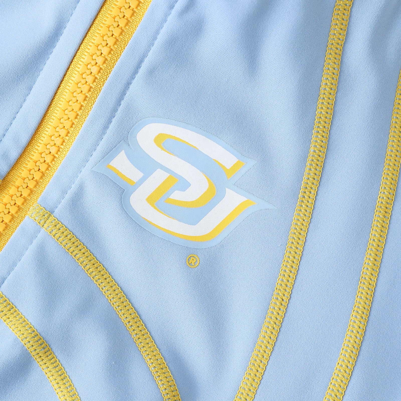 Southern University Blue Full Zip Yoga Jacket