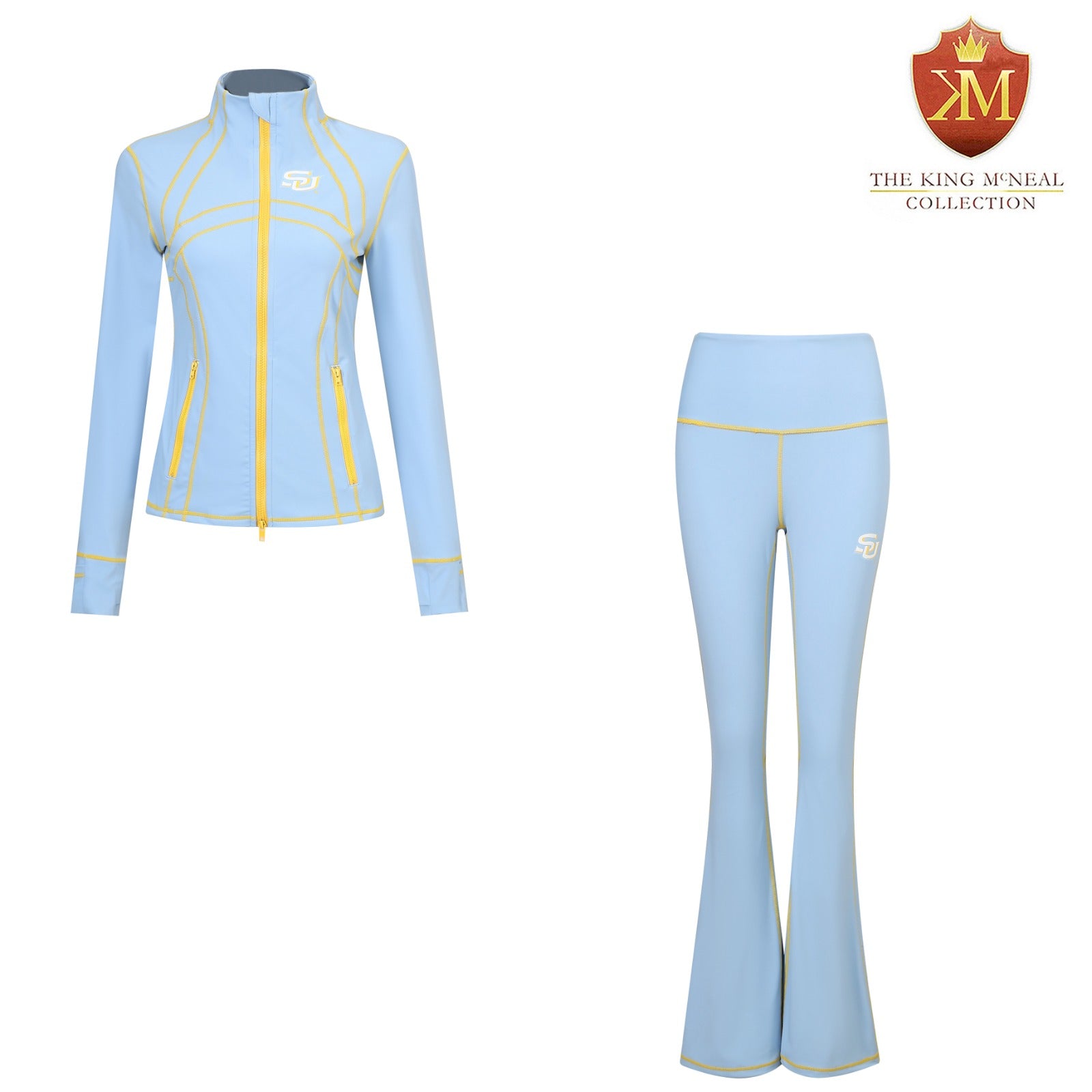 Southern University Columbia Blue Yoga Pants