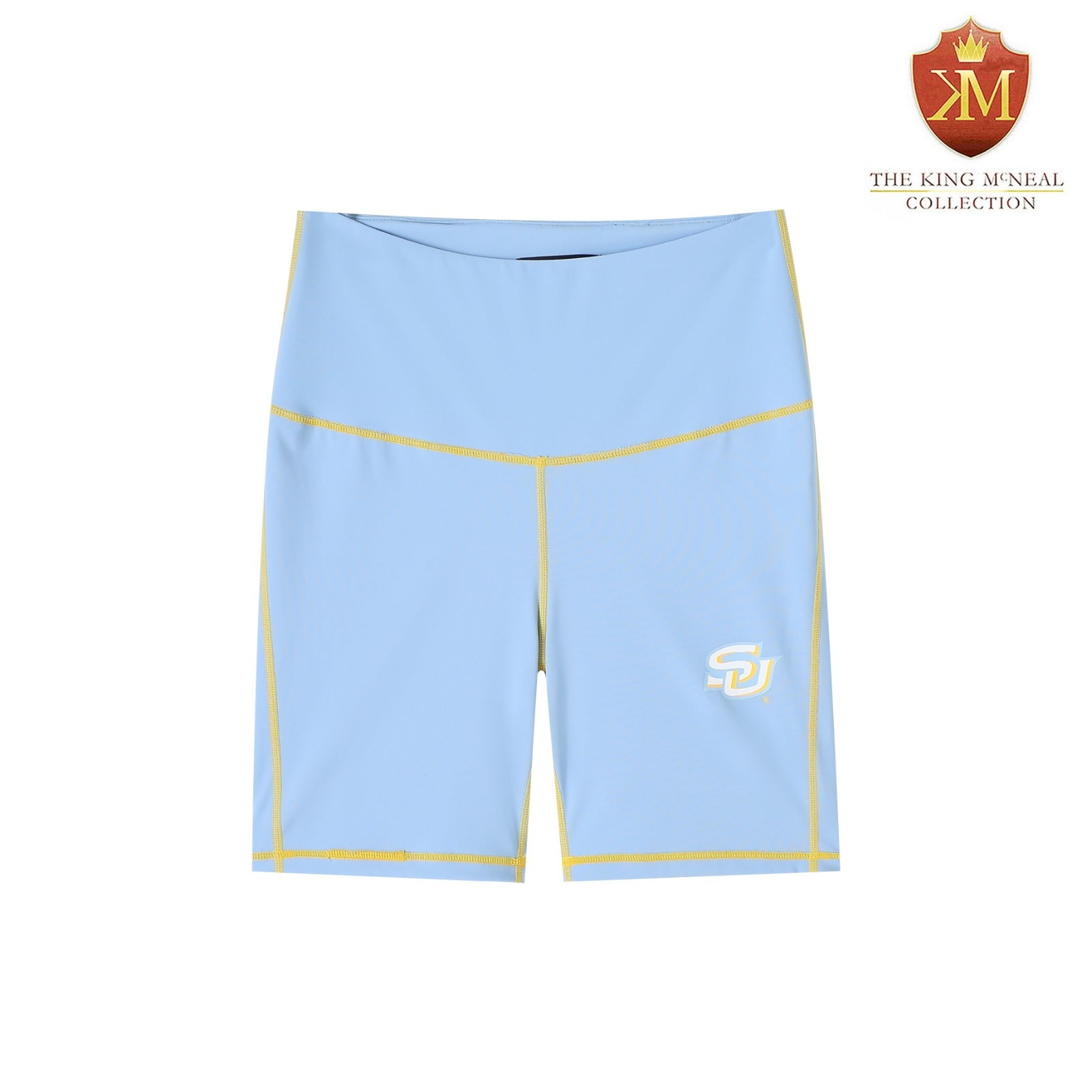 Southern University Columbia Blue Yoga Shorts