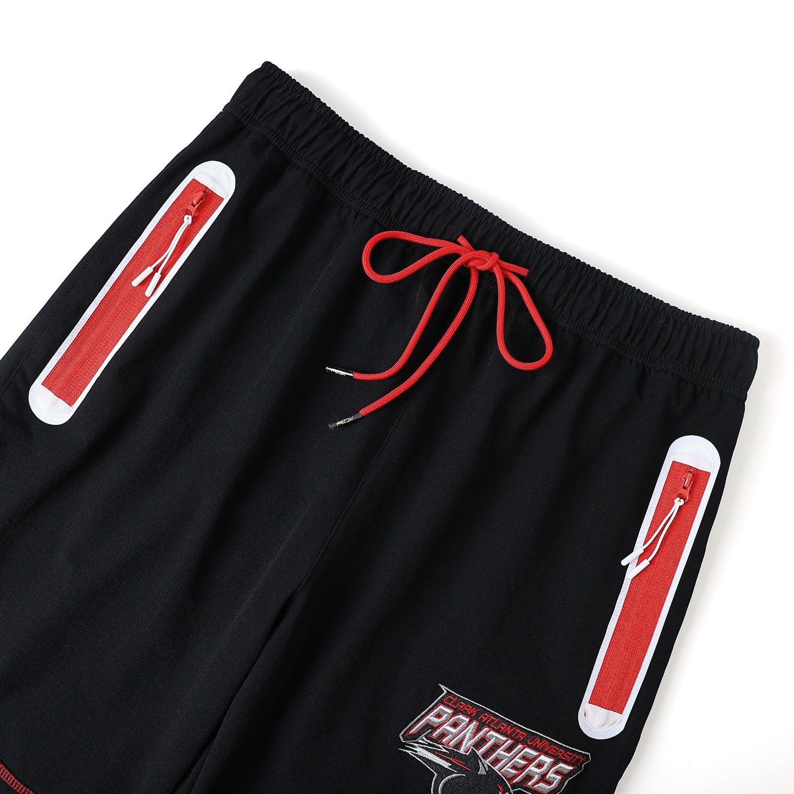 Clark Atlanta Black Windbreaker Tech Pants (Unisex)