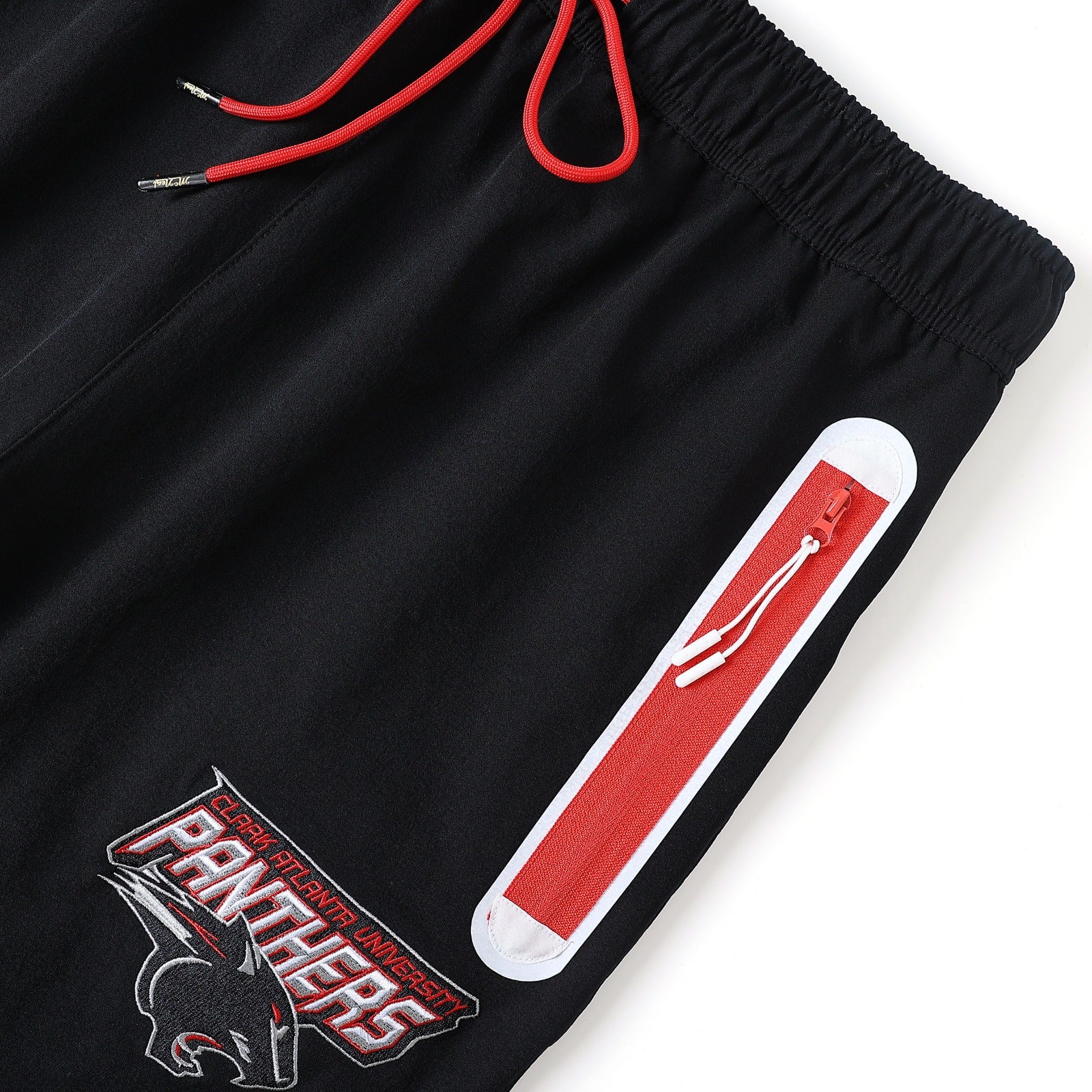 Clark Atlanta Black Windbreaker Tech Pants (Unisex)