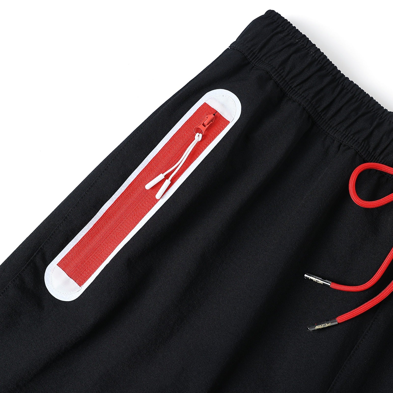 Clark Atlanta Black Windbreaker Tech Pants (Unisex)