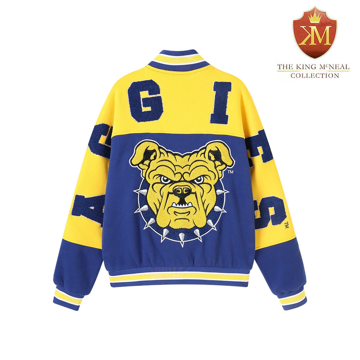 North Carolina A&T Navy Blue Fleece Jacket (Unisex)