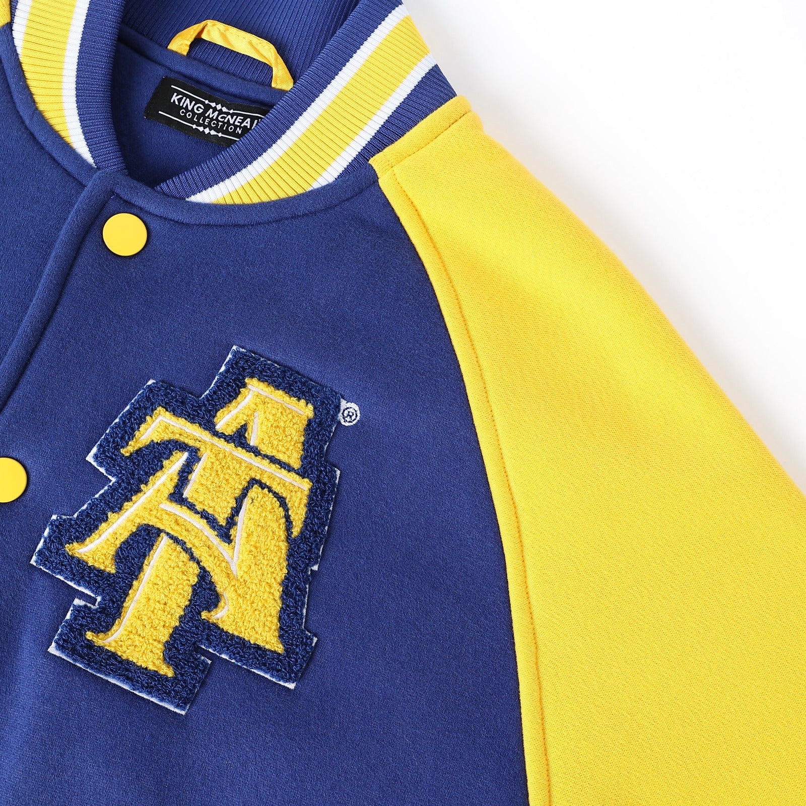 North Carolina A&T Navy Blue Fleece Jacket (Unisex)