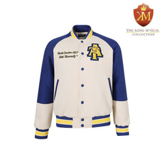 North Carolina A&T Neutral Fleece Jacket (Unisex)