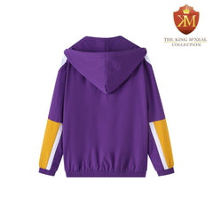 Alcorn State Purple Windbreaker Tech Pullover(Unisex)