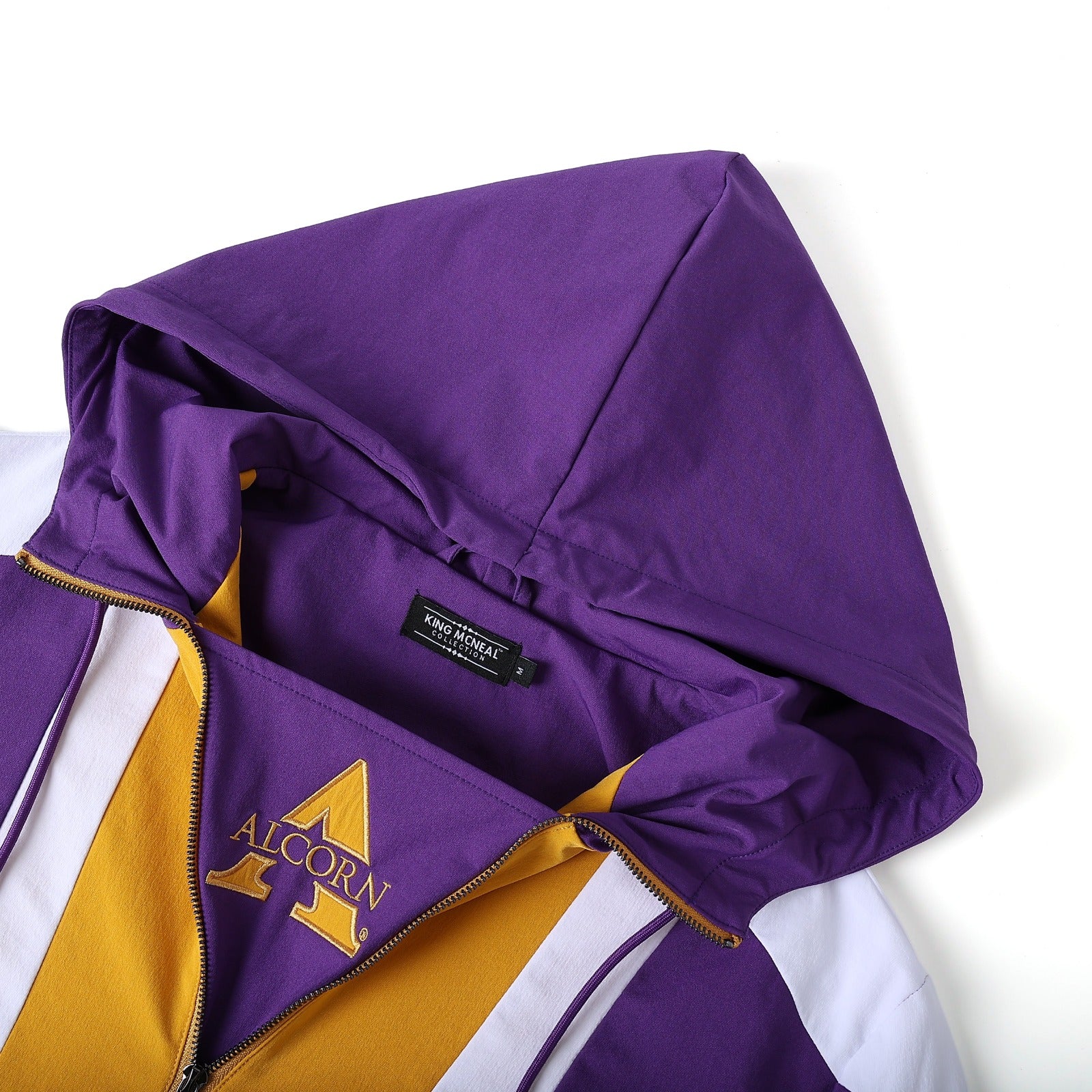 Alcorn State Purple Windbreaker Tech Pullover(Unisex)