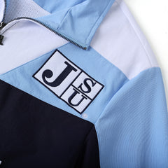 Jackson State Navy Full Zip Windbreaker Tech (Unisex)