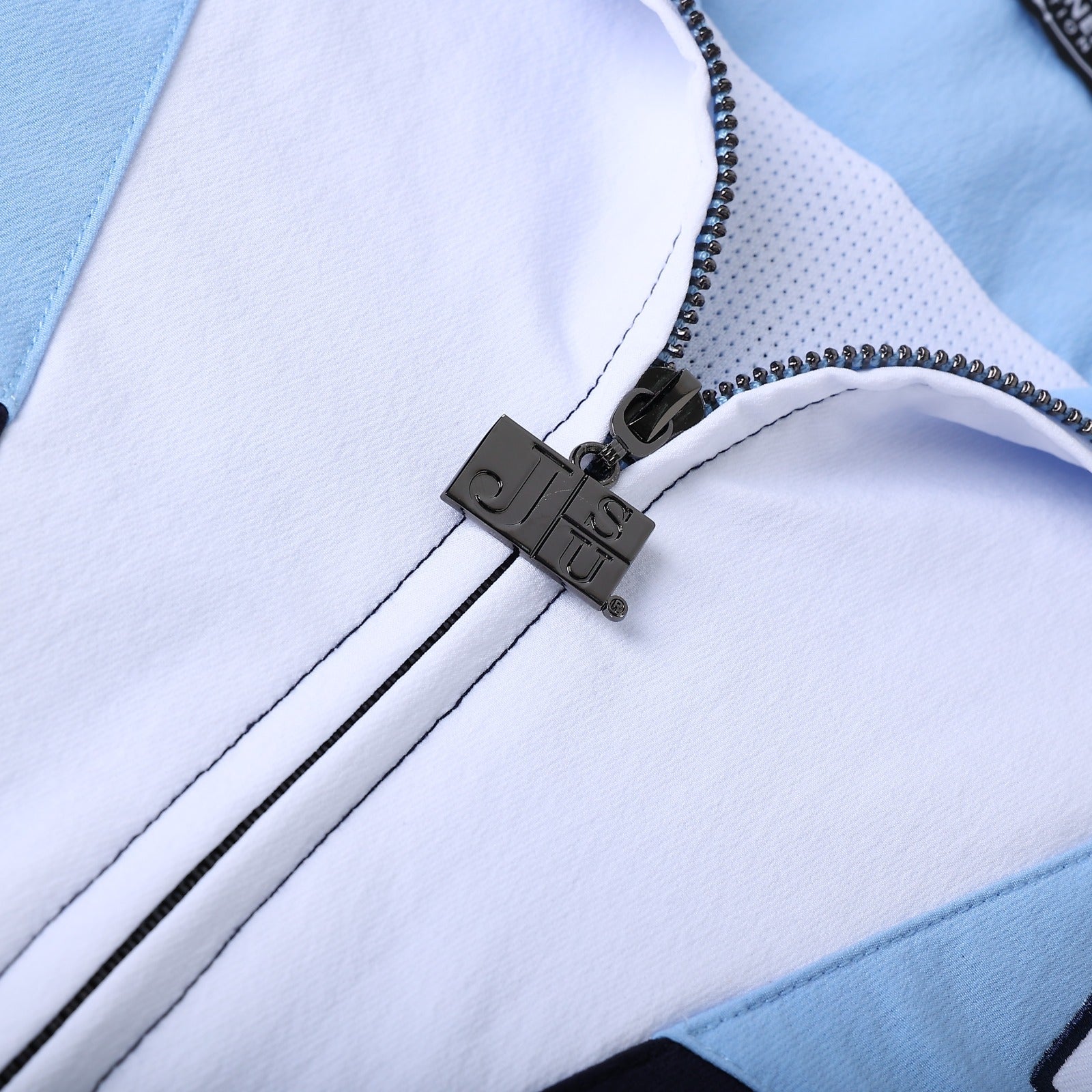 Jackson State Navy Full Zip Windbreaker Tech (Unisex)
