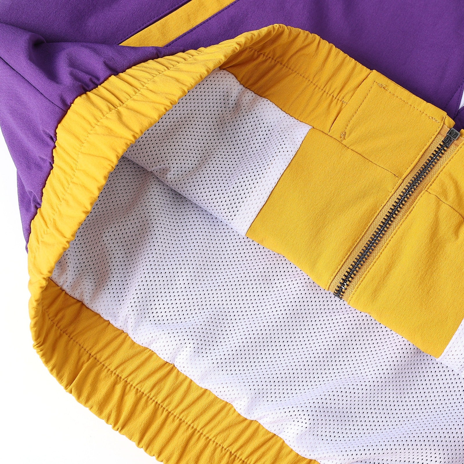 Alcorn State Purple Full zip Tech Windbreaker(Unisex)