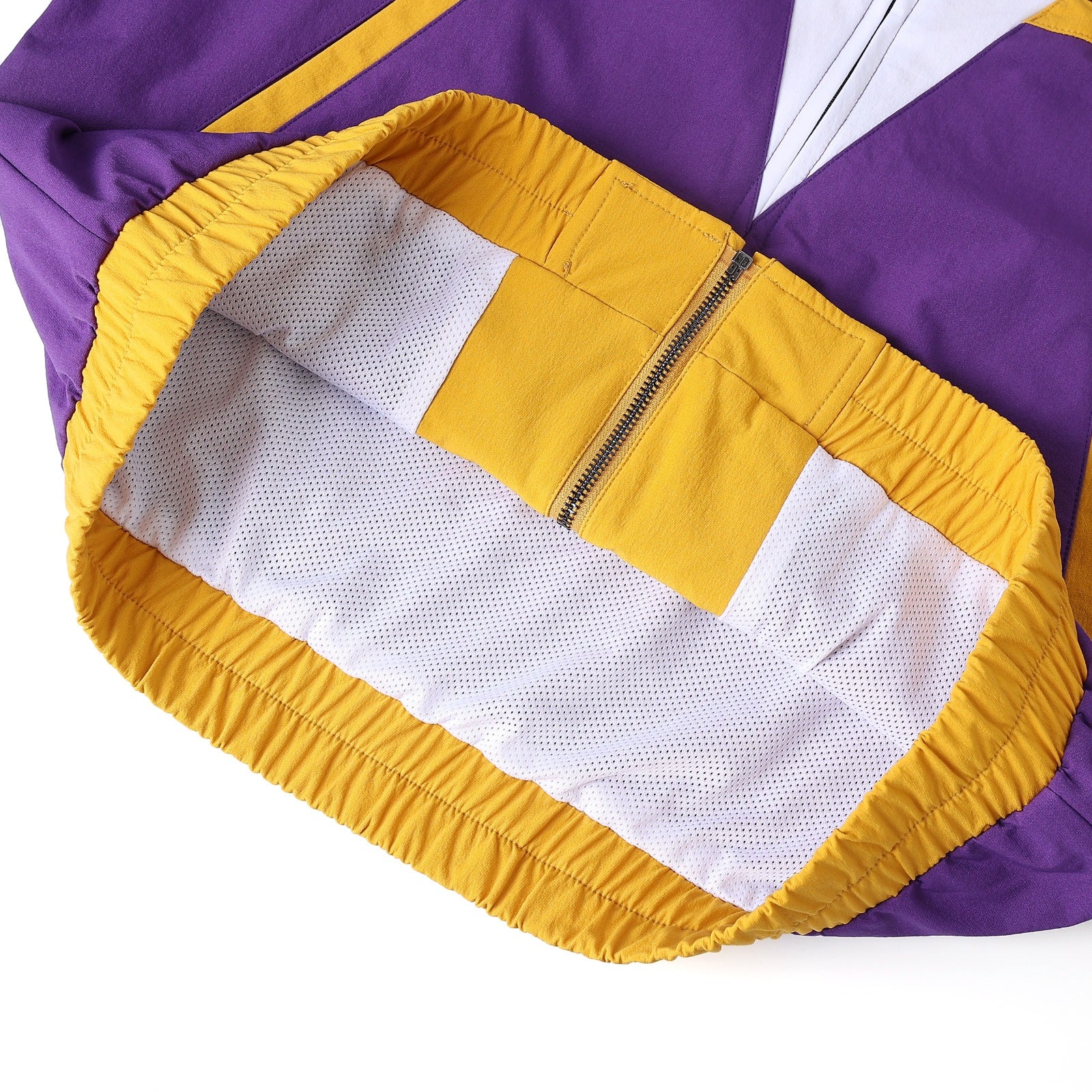 Alcorn State Purple Full zip Tech Windbreaker(Unisex)