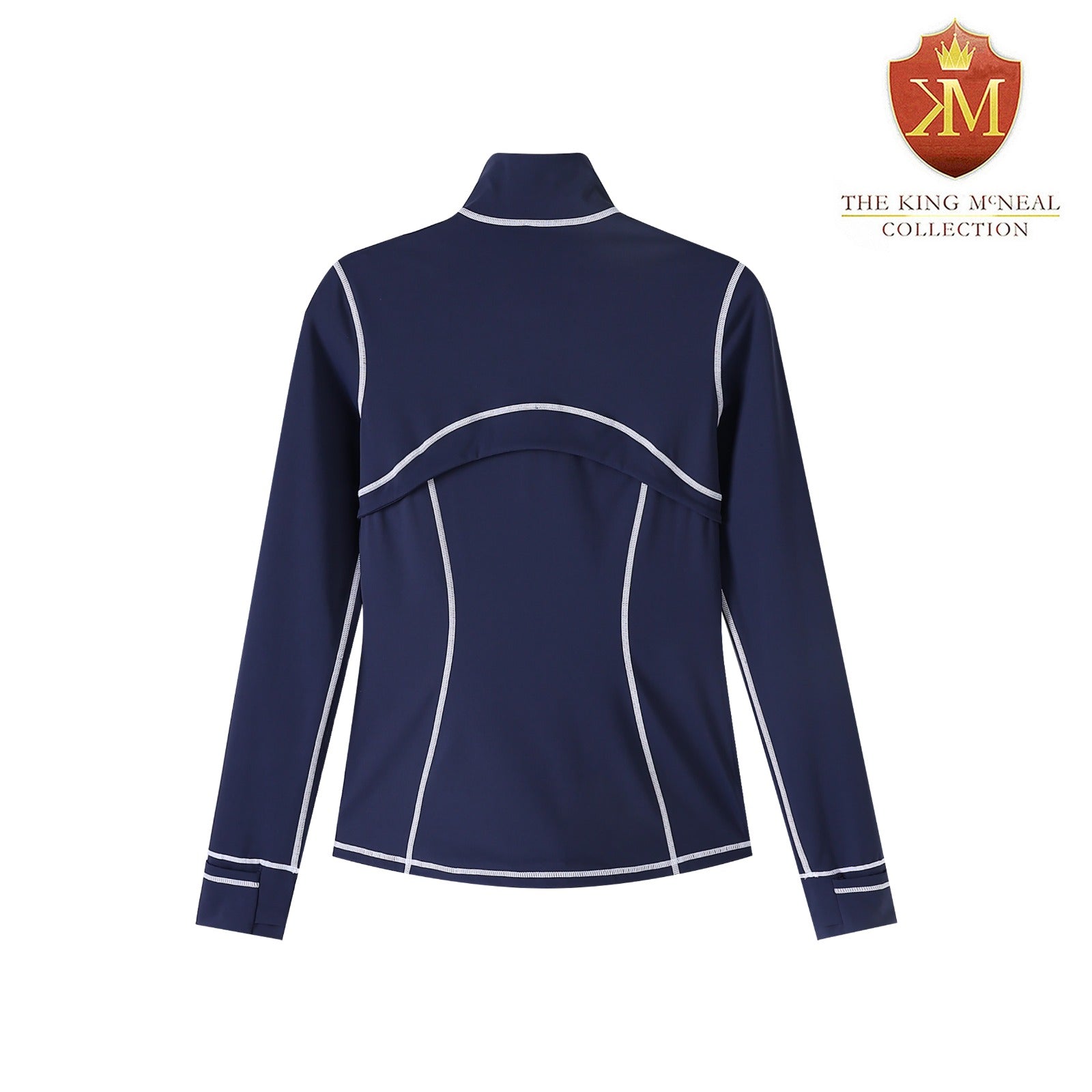 Jackson State Blue Full Zip Yoga Jacket