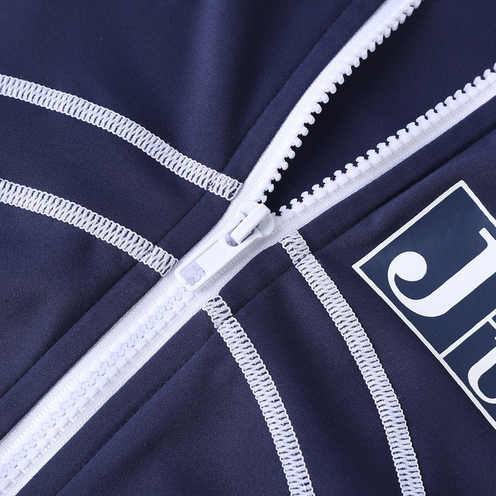Jackson State Blue Full Zip Yoga Jacket
