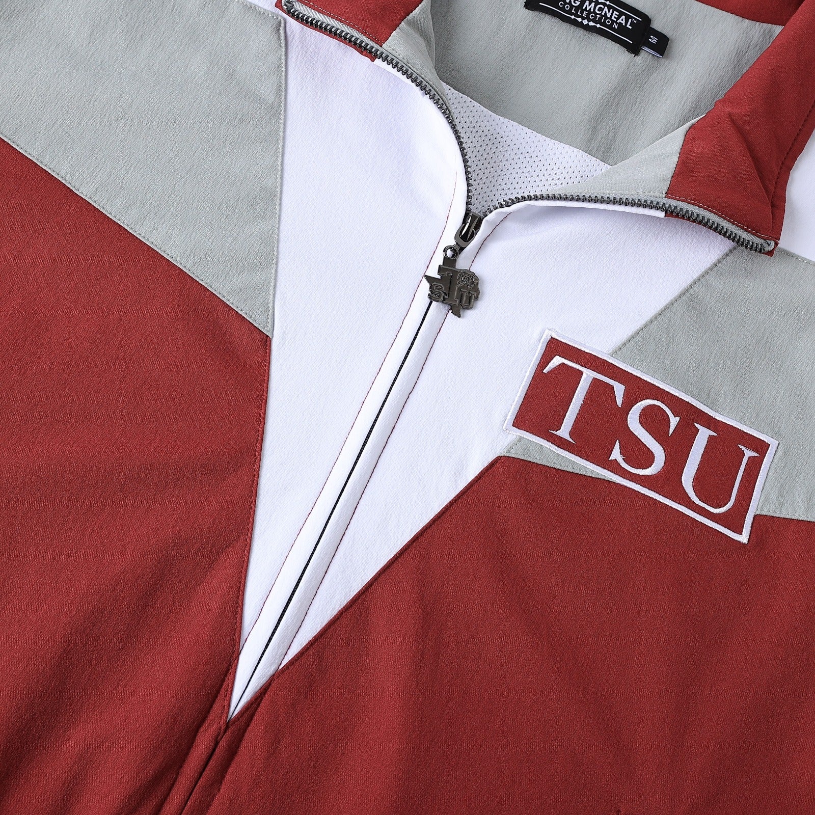 Texas Southern Full zip Tech Windbreaker(Unisex)