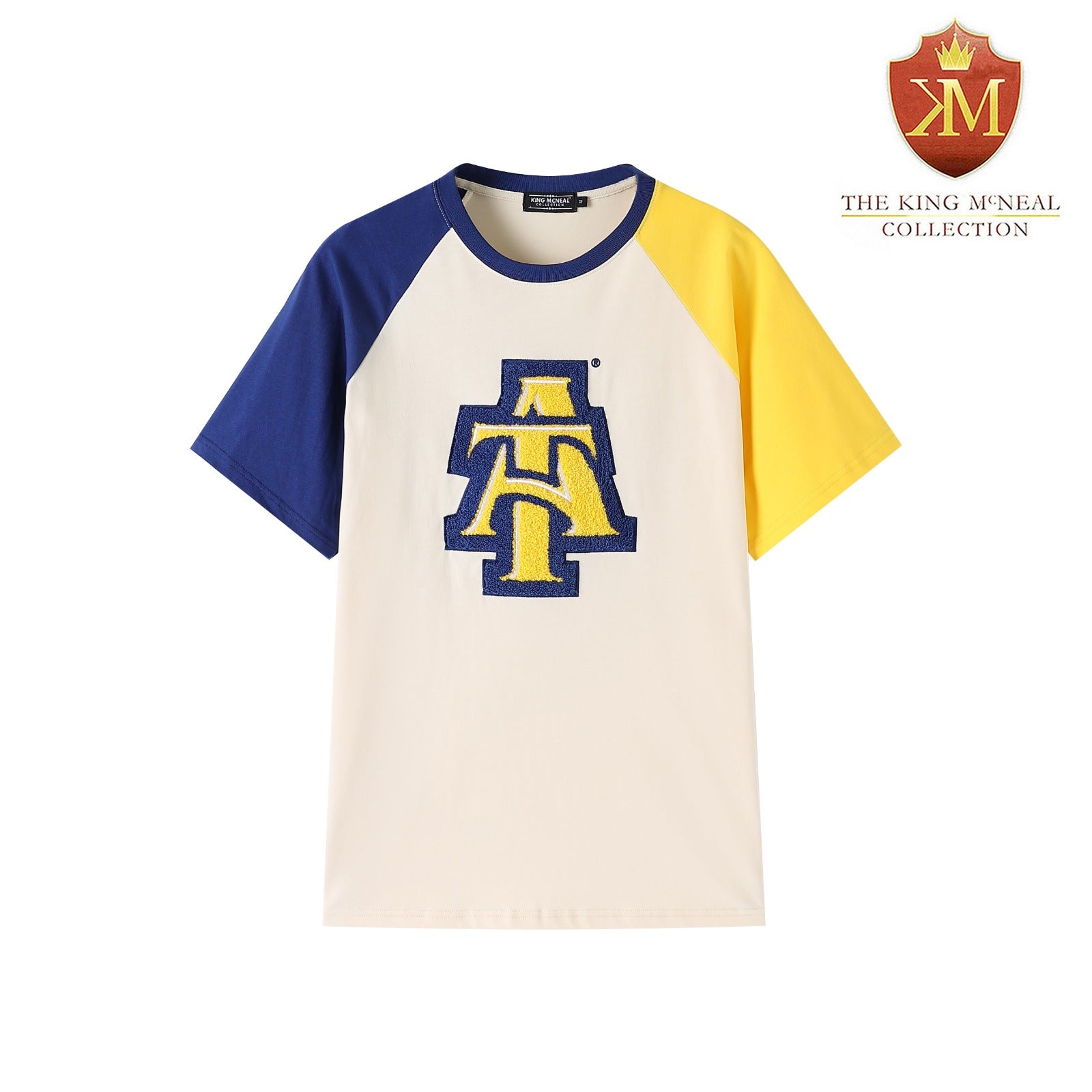 North Carolina A&T Neutral Premium Opp Sleeve Shirt (Unisex)