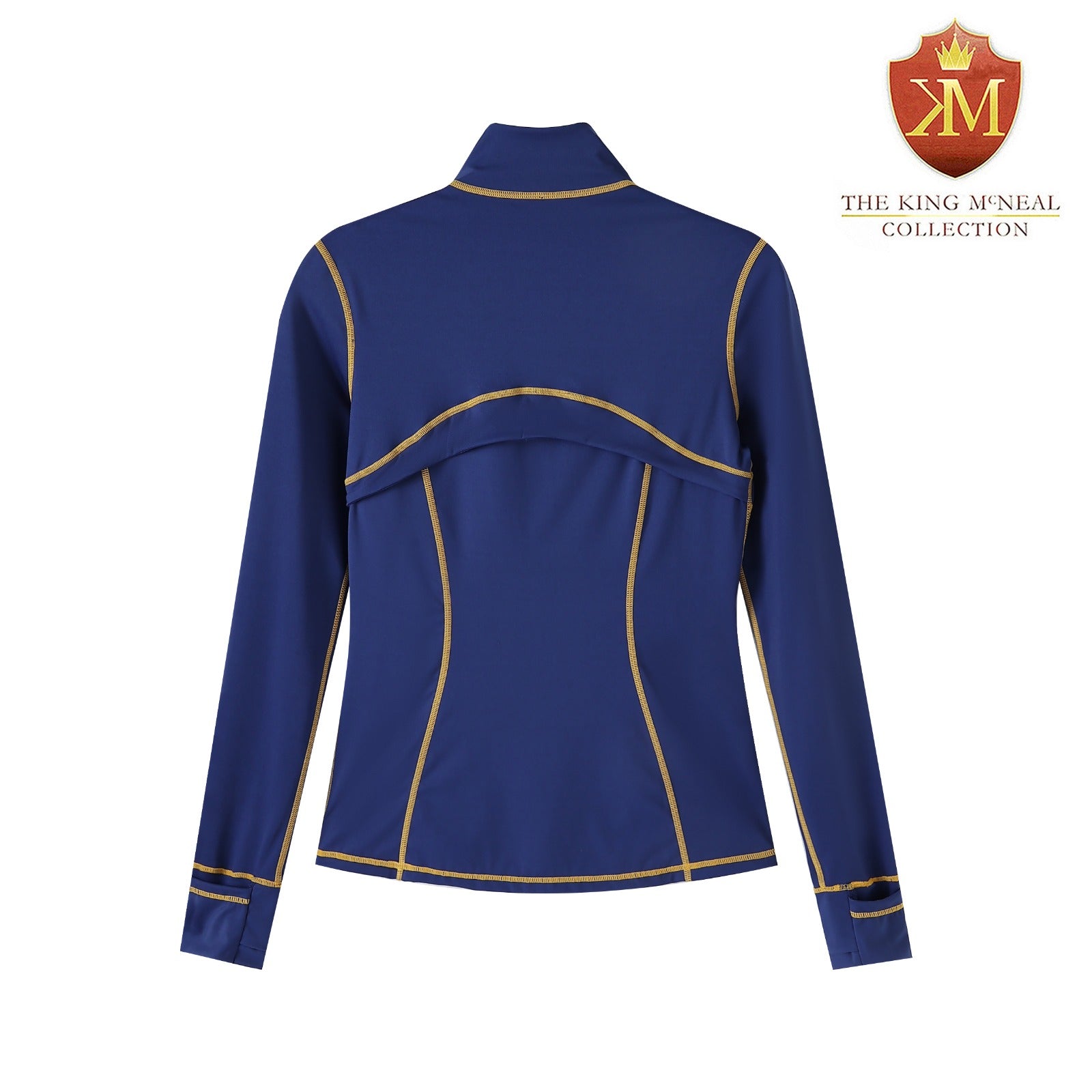 North Carolina A&T Blue Full Zip Yoga Jacket