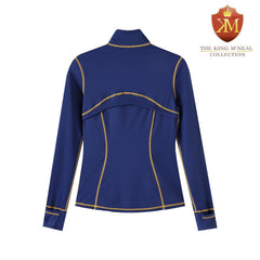 North Carolina A&T Blue Full Zip Yoga Jacket