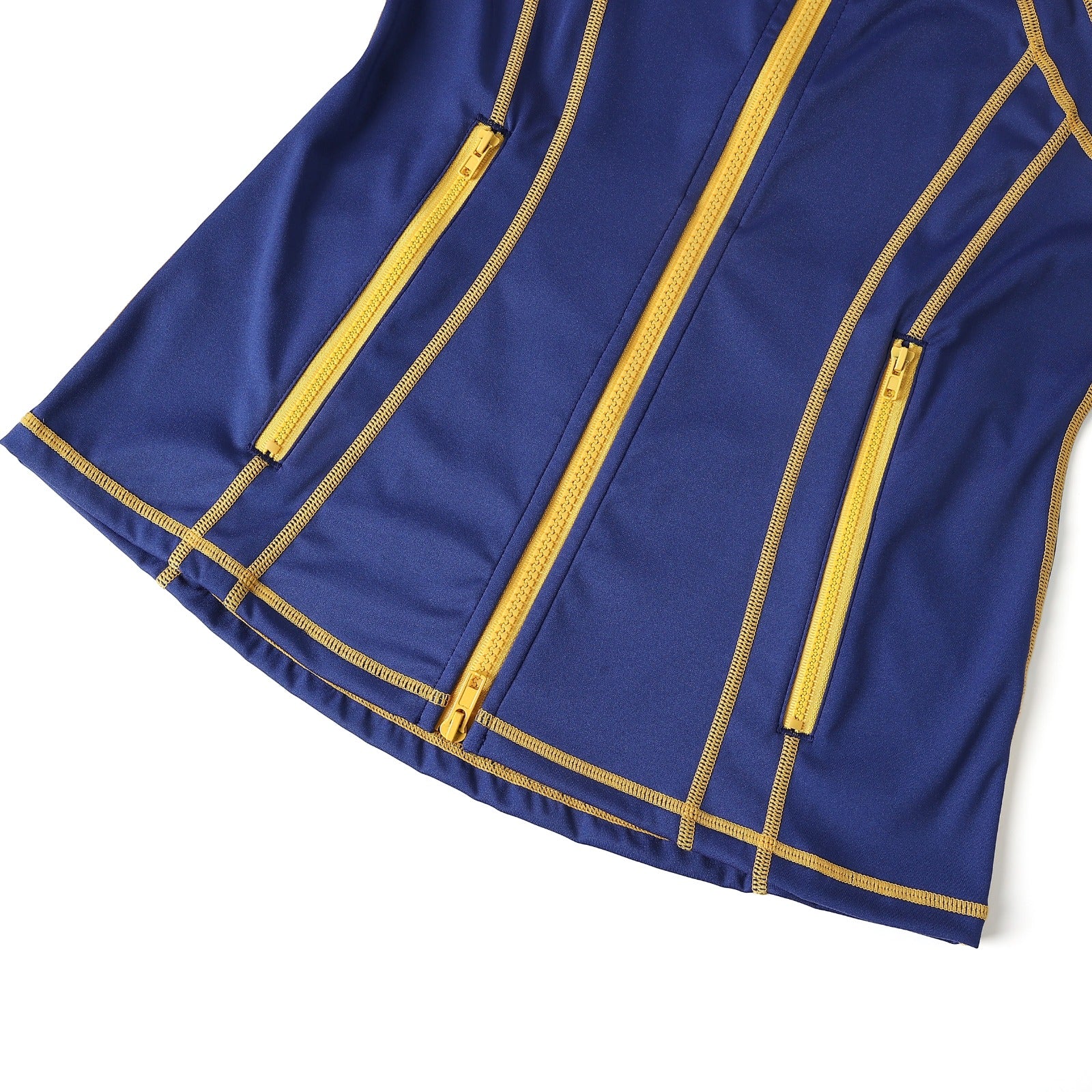 North Carolina A&T Blue Full Zip Yoga Jacket